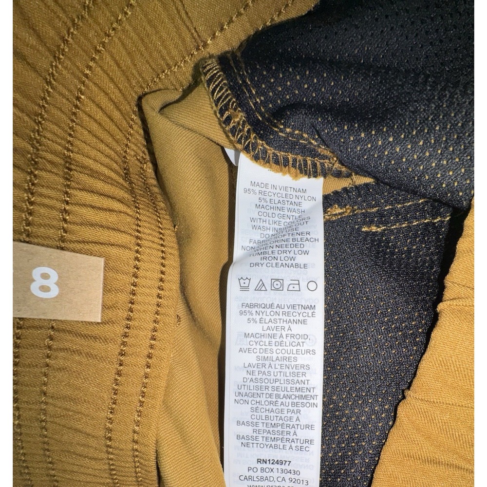 Prana Halle E-Waist Jogger Plus II Antique Bronze Womens 8 Hiking pants - Picture 6 of 10